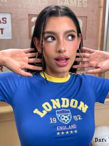 DareSee 1 Pair Vintage Heart Hoop Earrings, Exaggerated Metallic Minimalist Design Earrings For Women Music-Fest Y2K-Fest Back To School Autumn Christmas Christmas Winter Christmas Gifts