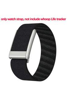Bands For Whoop 5.0 - Replacement Nylon Knit Watch Strap Wristband With U-Shaped Metal Accessories ( NOT For Whoop 4.0)