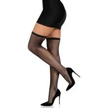 Medias altas de red para muslos para mujeres de Leg Avenue