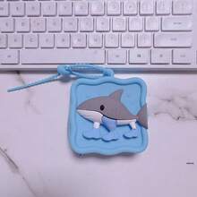 Y2K 意大利 Braindead 动物钥匙扣零钱包，来自“山海经”的硅胶零钱包，多功能 Tung Tung Tung Sahur 耳机卡夹，Tralalerotralala 学生挂式零钱包，配件吊坠背包，适合学校卡通万圣节配饰教师节包挂绳带身份证夹汽车配饰包饰