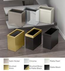 Trash Cans - Chrome - View 10