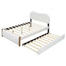 Bed Frames - White + Plush + 140cm*200cm - View 11