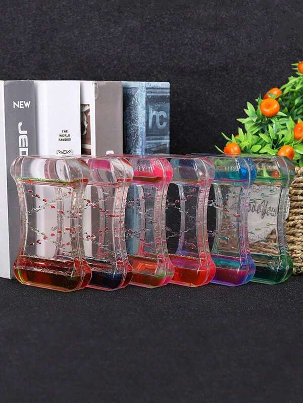 Creative Dual-Color Liquid Oil Leak, Timer, Home Decoration, Easter Halloween Christmas Gifts