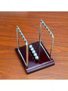 Bola de colisión - Juguete científico - Juguete de observación de inercia de colisión - Conservación de física de bola de colisión - Artesanía de hierro decoración creativa - Adorno - Regalo para fiestas - Regalo de cumpleaños - Regalo - Juguete - Multicolor - Ver 8