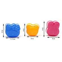 Bear Sushi Rice Ball Mold Set, Cartoon Mold Lunchbox Sushi Making Tools - Multicolor - View 5