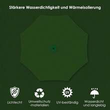 Outdoor Parasol, Stand And Base - Mehrfarbig - View 4