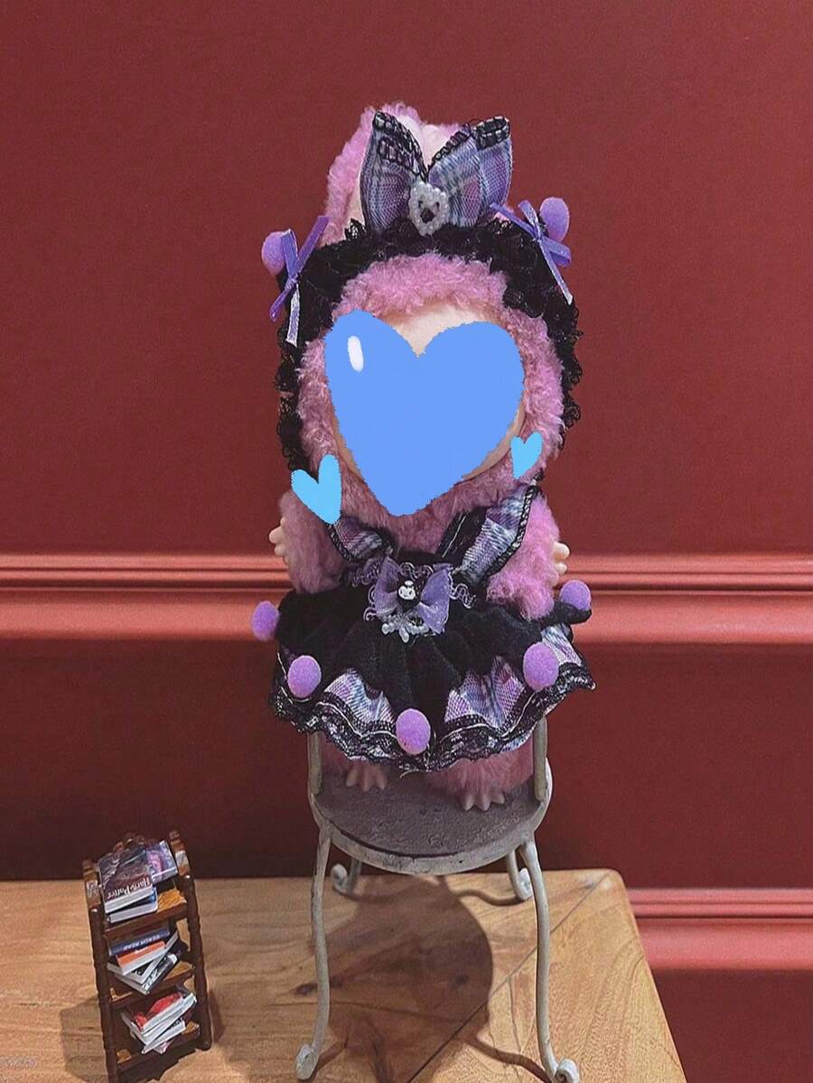 [Apparel Only] New 17cm High Quality Labobo Lomi Plush Doll Clothing Accessory