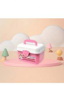 医生角色扮演玩具套装，护士听诊器注射牙科游戏屋玩具（部分配件颜色随机），儿童医生玩具套装（含工具），男孩女孩医疗箱，护士屋，注射器听诊器