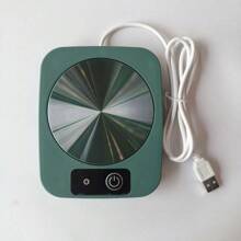 Riscaldatore per bollitore da tè alimentato tramite USB - Realizzato in materiale ABS, Pad elettrico per riscaldare bevande a 45°C - Mantiene il caffè caldo per tutto l'inverno - Perfetto per uso domestico e in ufficio - Idea regalo ideale per Natale, Ringraziamento, San Valentino, Festa del Papà e Festa della Mamma - Supporta solo la funzione di mantenimento del calore, non la funzione di riscaldamento.