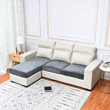 Luxury Silver Fox Velvet Sofa Cover, Stretch Sectional Couch Covers, Chaise Lounge Covers, Sofa/Couch Seat Covers, Couch/Sofa Cushion Covers For Sectional Sofa,Couch Cover,Sofa Covers Washable - Multicolor - View 8