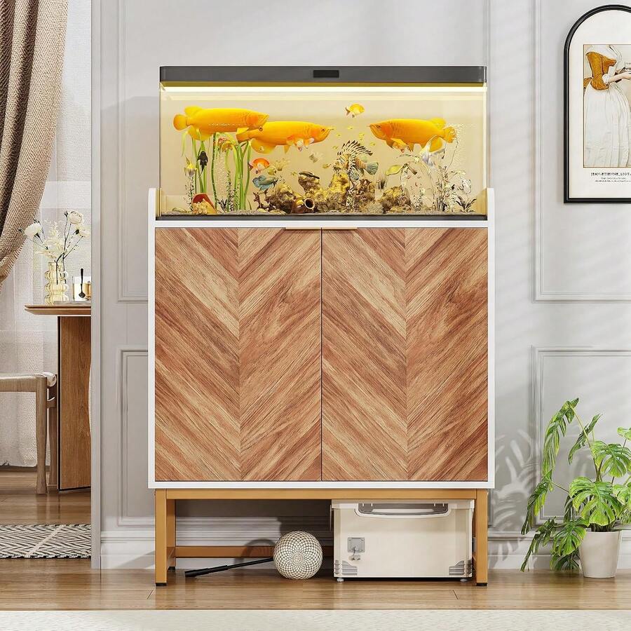 Illustration of Goldfish Tank Size For Indoor Mid Century Decor