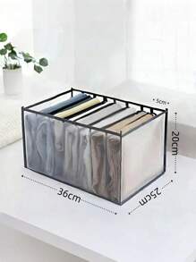 Faltbare Netz-Unterwäsche, Socken und Kleidungsorganizer Box, geeignet für Zuhause Schränke, Reisespeicherung, multifunktionale Aufbewahrung, Geschenke