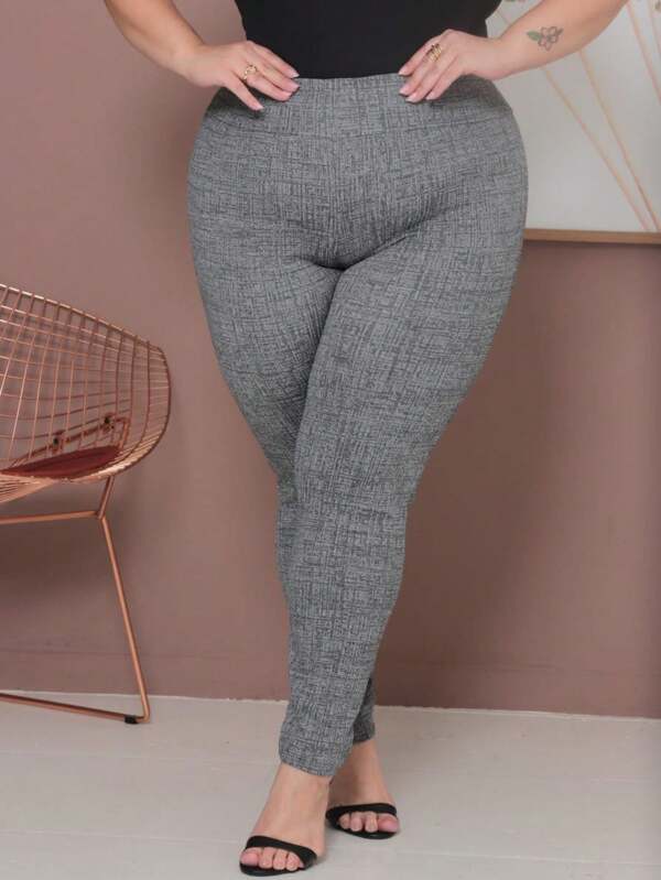 CALÇA PLUS SIZE FEMENINA SOCIAL COM BOLSO