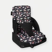 1pc Foldable Baby Booster Seat Cushion, Portable Height-Increasing Cushion For Kids, Non-Slip Toddler Dining Chair Booster