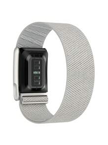 Bands For Whoop 5.0 - Replacement Nylon Knit Watch Strap Wristband With U-Shaped Metal Accessories ( NOT For Whoop 4.0)
