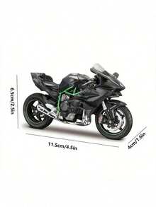 1:18 Scale Motorcycle Model, Kawasaki, Ducati Street/Racing Bike, Realistic Figurine, Upgraded Larger Size - Upgraded Heavier - Toy Motorcycle - Metal Material - Birthday Gift - Perfect Gift - Perfect Present - Toy - Multicolor - View 8