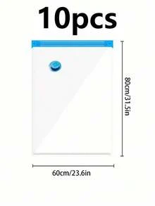 15/10/8/5/1pc Vacuum Compression Bag, Vacuum Storage Bag, Clothing Organizer Bag, Travel Luggage Compression Bag, Travel Storage Bag, Clothing Storage Bag, Reusable Vacuum Bag, Save Up To 80% Space, Suitable For Jackets, Shirts, Quilts, Pants, Home, Dormitory, Wardrobe, Bedroom, Bathroom, Travel, Back To School Bedroom, Storage Bag, Home Storage, Women's White T-Shirts, Women's Black Pants, Women's Winter Clothes, Dresses, Back To School