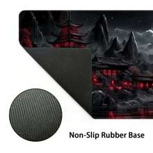 Bai Yue Gu Lou Extra Large Mouse Pad, Gaming Desk Mat, Big Size Keyboard Pad, Washable, Anti-Slip Rubber Base, Locked Edges, Gift Mouse Pad, Desktop Protector, Study Desk Mat, Multiple Sizes Available, Computer Keyboard Pad, Laptop Pad, School Supplies,Back To School