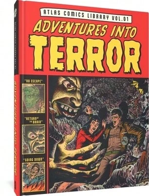 Pre-Owned The Atlas Comics Library No. 1: Adventures Into Terror Vol. 1 (Hardcover) By Gene Colan, Russ Heath, Basil Wolverton