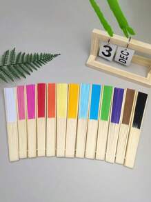 Ventaglio di carta pieghevole multicolore, ventaglio pieghevole per ospiti di matrimoni, accessorio di moda e regalo ideale, ventaglio pubblicitario, ventaglio da matrimonio, oggetto di scena, ventaglio di supporto, ventaglio per attività di gruppo.