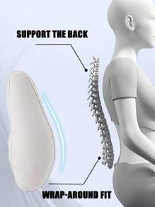 Inflatable Travel Cushion For Office Chairs, Car Cushions For Lower Lumbar Support, 4-In-1 Portable Inflatable Cushions, Fast Inflation/Deflation, Ergonomic Inflatable Lumbar Cushions For Airplanes, Cars, Chairs... Chair Cushion Seat Cushion