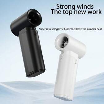 Tinsol 1pc Compact Mini Fan, Longlasting Battery, USB Chargeable, 3-Speed Setting, Suitable For Men & Women Hiking/Camping, Indoor/Outdoor Travel & Daily Use