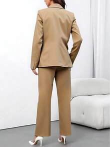 Women Two-Piece Outfits - Beige - View 7