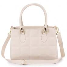 Elegant Women's Bag With Adjustable Shoulder Strap - Ngà - Xem 3