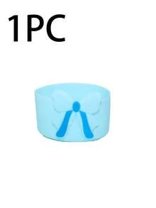1/2/4/6 Stücke Schleifen Silikon Schutzhülle für Becher mit einem Bodendurchmesser von 7,5 cm Abenteuertumbler, Boden Schutzhülle für Iceflow Flip 12&24 Unzen, Cup Schutzbezug Hülle für Alltagsnutzung, Reisen, Familienfeiern, Partys, wasserdicht, rutschfest, kratzfest Silikon Becherhülle, Geschenk zur Einschulung, Geschenk zu Feiertagen, Becher Zubehör (4 Farben zur Auswahl: Pink, Lila, Blau, Rot) - Verschiedenfarbig - Übersicht 10