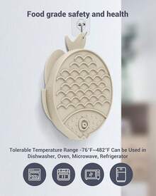 Coomazy Large Silicone Slow Feeder Dog Bowls, Interactive Puzzle Toy Pets Food Training, Keeps Dogs Busy, Prevents Puppy Overeating (Dark Green, Large: 3.2Cup) - Màu vàng - Xem 4