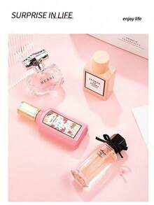 Set de Regalo de Perfume de Lujo de Aroma para Mujer - Hipoalergénico, Sin Parabenos, Fragancia Duradera para Piel Sensible - Perfecto como Regalo de Navidad o Idea de Regalo de Cumpleaños,Regalo de halloween - 224 Perfume Floral para Damas, Set de Cuatro Piezas - Ver 7