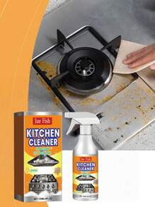 1pc Kitchen Oil Stain Cleaner 120ml Multifunctional Kitchen Stain Cleaner Cooktop Kitchenware Oil Rust Cleaner Clean Kitchen Heavy Oil Stains