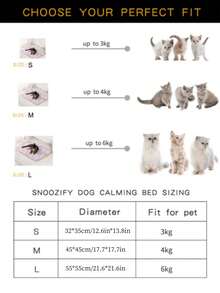 1pc Double-Sided Cartoon Cat Hammock, Soft & Cute, Removable Design - Beige - View 6