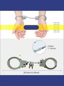 1 Stück - Polizeimütze, Polizei Plastikhandschellen, Polizei Kostümmütze, Erwachsenen Polizeimütze, Kostümzubehör für Männer, Rollenspiel für Frauen, die Erwachsenen Polizeimütze ist geeignet für Kostümpartys, Rollenspiele, Bühnenauftritte, Gemeinschaftsveranstaltungen, Freizeitbekleidung oder theatralische Aufführungen, die ein Polizistenkostüm erfordern.