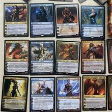 MTG 108 st Black Core Magic The Gathering-kort P9 Dual Land Fetch Land Shock Lands Proxy-kort - Gul - Visa 3