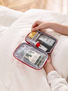 1 túi đựng đồ di động, thích hợp cho các chuyến công tác, tiện lợi và thiết thực, gọn gàng và thời trang. Có thể dùng làm đồ trang trí phòng, túi đựng mỹ phẩm, hộp đựng đồ trang điểm, túi đựng đồ dùng vệ sinh cá nhân, hộp đựng đồ dùng trên bàn làm việc. - Nhiều màu - Xem 3