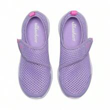 Skechers Zapatos deportivos informales, cómodos y transpirables para niñas - Morado - Ver 8