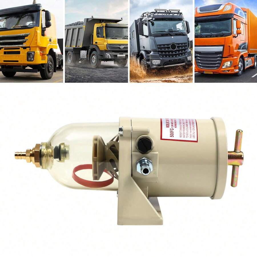 YUNRUX 500FG 500FH Marine Truck Gasoline Racor Filter Oil Water For 60GPH With Bolt - Multicolor - View 1