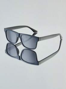 1 件男士时尚眼镜，全新酷炫独特 Y2K 音乐节嬉皮嘻哈风格街拍装饰礼物，适合旅行、VLOG、户外、骑行、舞台表演、派对