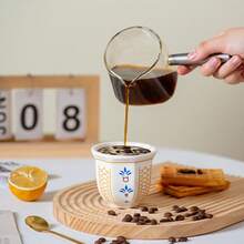 1 件中东风格陶瓷茶杯，180 毫升/250 毫升可选，适合每天喝咖啡回到学校 - 彩色 - 查看 7