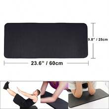1PC 60*25*1.5cm/23.6*9.8*0.6in Extra Thick Yoga Knee Pad Non-Slip Foam Yoga Pads Fitness Crossfit Pilate Mat Workout Sport Plank Cushion Gym Equipment - Multicolor - View 5