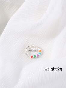 Nooxian 1pc Colorful Beaded Elastic Toe Rings, Summer Vacation Casual Vibe (Random Bead Quantity) - Multicolor - View 7