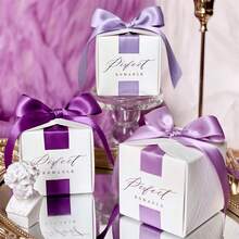 10PCs Elegant Small Gift Box With Multiple Colors To Choose From, European Retro Style, Suitable For Weddings, Christmas, Halloween, Birthdays, Parties, Dress Up Events, Used To Hold Wedding Candies, Small Gifts, Chocolates, Small Ornaments, As Halloween Holiday Gifts And Graduation Gifts For Family And Friends - Multicolor - View 6