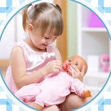 新生儿神奇奶瓶套装 消失娃娃喂养套装 | 婴儿护理娃娃喂养套装，适用于玩具推车 | 奶瓶和果汁瓶，玩具安抚奶嘴，适合儿童角色扮演配件，颜色随机，适合作为新年礼物