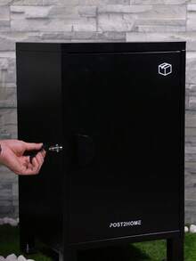 POST2HOME Delivery Box, Outdoor, Large Capacity, Waterproof, Assembled, Mailbox, Delivery Box, Easy Installation, Protects Your Packages - Bạc - Xem 6