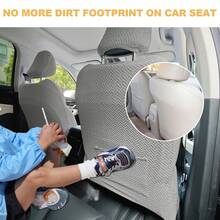 2PCS Car Front Seat Cover Car Seat Cover With Storage Pocket Washable Split Automotive Seat Cover Protector For Truck,Van ,SUV Seat Covers Front Kit Protector Washable Cover For All Car Models - Light Grey - View 6