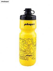 PHMAX 720ml auslaufsichere Fahrrad Trinkflasche, Radfahren Trinkflasche, Quetsch-Sport Trinkflasche für Radfahren, Fitness (Schwarz & Weiß) - Verschiedenfarbig - Übersicht 12