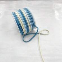 1 件 3 毫米渐变色芯绳，DIY 手机挂绳，花边编织绳