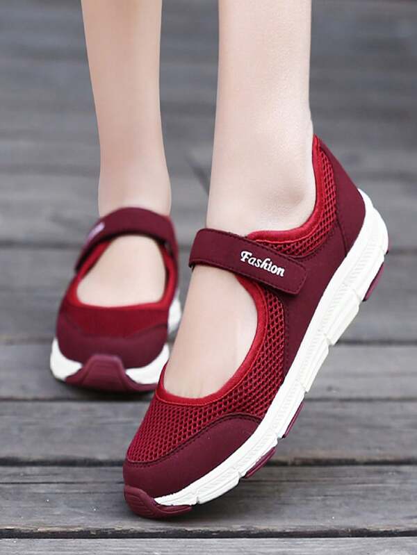 Sandalias deportivas de malla transpirable, cómodas y de fácil deslizamiento para correr, bailar, especial oferta - Calzado deportivo casual de verano para mujer, ligero y antideslizante