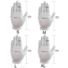 5Pairs S/M/L/XL White Soft Gloves,Ceremonial Thickened Stretchable Lining Glove Household Cleaning Glove Gardening Glove,Jewelry Glove Home Work Glove,Work Gloves For Dry Hands Handling Film SPA Gloves - White - View 15